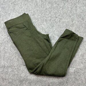 Betabrand Pull On Journey Skinny Pants Women's Size Small Petite Olive Green
